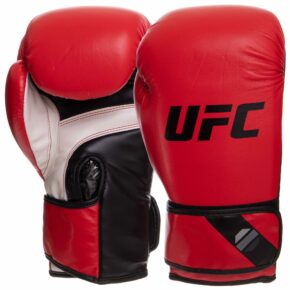 Перчатки боксерские UFC PRO Fitness UHK-75111 18 унций красный