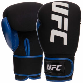 Перчатки боксерские UFC PRO Washable UHK-75016 L синий