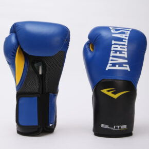 Перчатки боксерские EVERLAST PRO STYLE ELITE P00001205 14 унций синий-черный