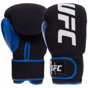 Перчатки боксерские UFC PRO Washable UHK-75015 S-M синий