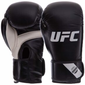 Перчатки боксерские UFC PRO Fitness UHK-75027 12 унций черный