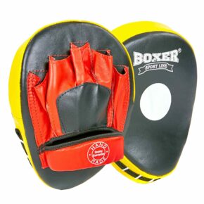 Лапа Изогнутая для бокса и единоборств BOXER 2010-01 19х23х4см 2шт цвета в ассортименте