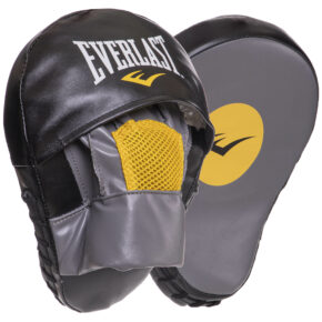 Лапа Изогнутая для бокса и единоборств EVERLAST MANTIS PUNCH MITTS EV4416 25x19x4см 2шт серый-черный